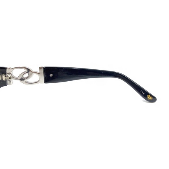 BB Black Silver Butterfly Oval Sunglasses Frames Designer Fashion Women Men - Picture 9 of 12